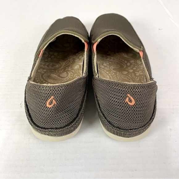 Olukai Wailalua Mustang/Melon Mesh Slip On Shoes Size 9 - Picture 6 of 8